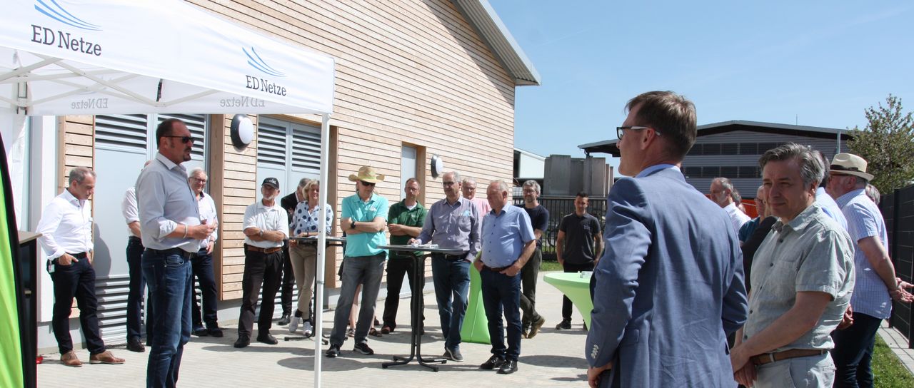 Neues Umspannwerk der ED Netze GmbH in Löffingen