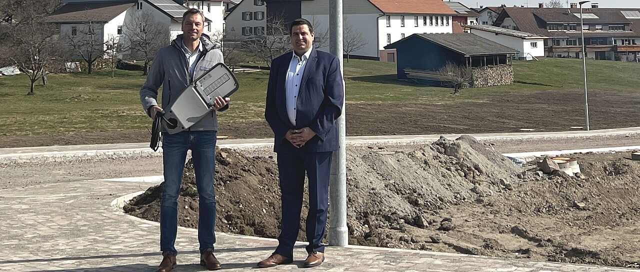 Die ED Netze GmbH hat in Weilheim 100 Prozent der Straßenleuchten auf LED umgerüstet.