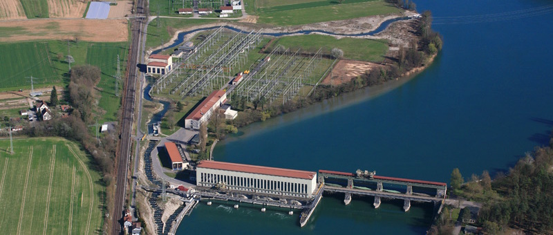 Wasserkraftwerk Ryburg-Schwörstadt