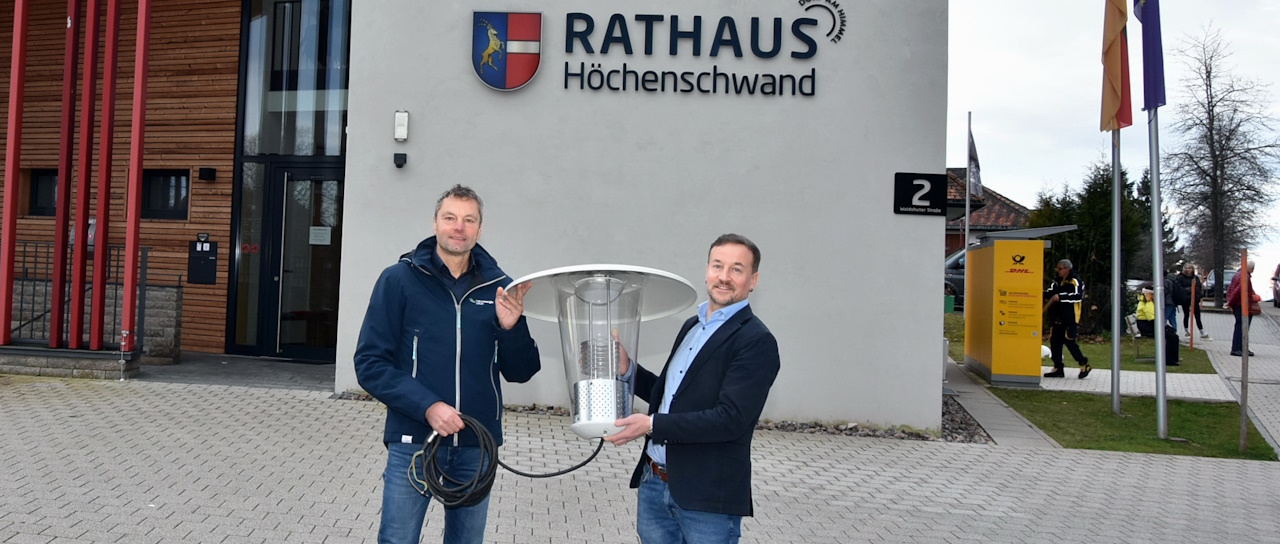 naturenergie netze modernisiert Straßenbeleuchtung in Höchenschwand