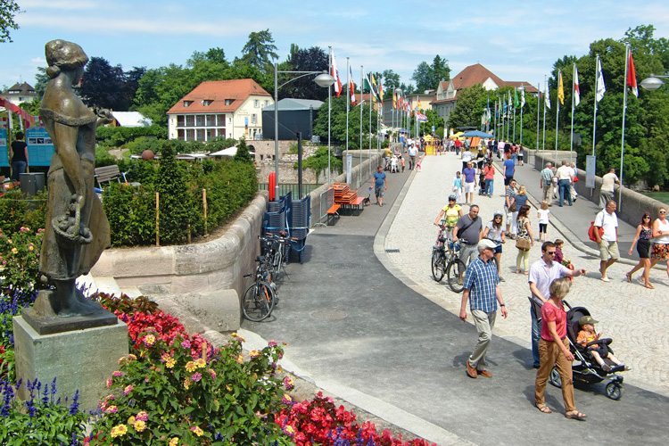 Die alte Rheinbrücke